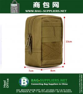 Tactische militaire uitrusting Molle-accessoires Multifunctionele tactische heuptas Waterdichte nylon mobilephone-tas