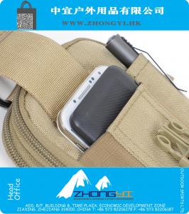 Tactical bag sport waist pack MOLLE tactische tas militaire smart phone tas