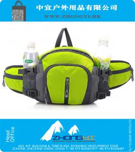 Waterdichte Outdoor Wandelen Multifunctionele Sport Heuptas Waterfles Tas Unisex Schoudertas met Riem Taille Heuptas