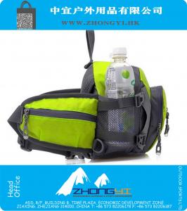Waterdichte Outdoor Wandelen Multifunctionele Sport Heuptas Waterfles Tas Unisex Schoudertas met Riem Taille Heuptas