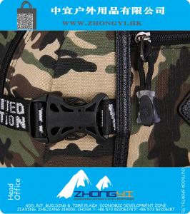 Tactische Rugzak Mannen Preppy Stijl Camo Schoolrugzakken voor Jongen Meisje Tieners Middelbare School Middelbare School Tassen Grote Capaciteit Rugzak