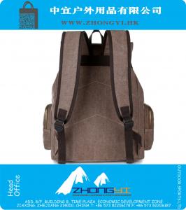 Jongens Schooltassen voor Meisjes Militaire Tactische Rugzak Satchel Heren Rugzakken Vrouwen Reizen Wandelen Kleine Canvas Vintage Army Rugzak