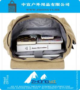 Jongens Schooltassen voor Meisjes Militaire Tactische Rugzak Satchel Heren Rugzakken Vrouwen Reizen Wandelen Kleine Canvas Vintage Army Rugzak