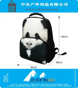 3D Printing schooltassen voor tieners schattige dieren mochilas mujer 2016 17 inch grote capaciteit tactische rugzak boekentassen