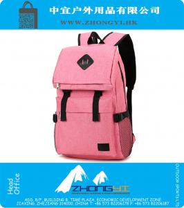 Vrouwen Rugzak Meisje Mode Toevallige Canvas Boy Grote Capaciteit College Stijl Schooltas Vintage Outdoor Rugzak