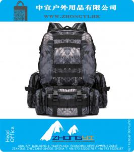 Multifunctionele tactische camouflage rugzak go bag outdoor bergbeklimmen Hiking bug out bag Molle Bag
