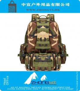 Multifunctionele tactische camouflage rugzak go bag outdoor bergbeklimmen Hiking bug out bag Molle Bag