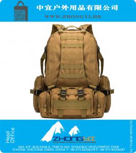 Multifunctionele tactische camouflage rugzak go bag outdoor bergbeklimmen Hiking bug out bag Molle Bag