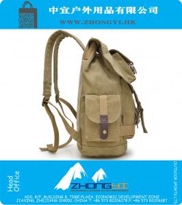 Hoge kwaliteit militaire tactische tassen rugzak canvas vintage schoolrugzakken voor college student tiener tassen reizen wandelen tas