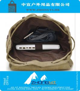Hoge kwaliteit militaire tactische tassen rugzak canvas vintage schoolrugzakken voor college student tiener tassen reizen wandelen tas