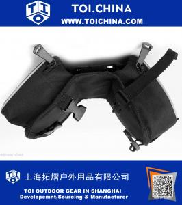 Bolso de Panier de la barra cruzada del tubo superior del bolso del marco doble del teléfono móvil de la bici