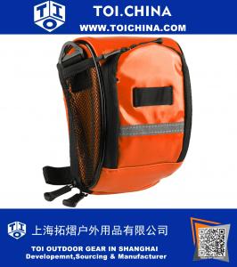 Fiets Voorframe Fietsstuur Pouch Bag Case Opslag Fietsen Sport Oranje tas