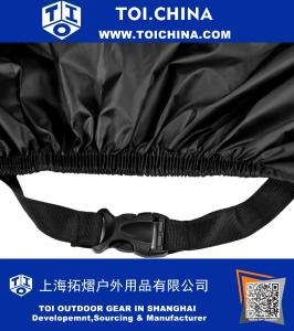 All-Weather Motorcycle Cover-Heavy Duty Extra Large Black voor 104 Inch motorfietsen zoals Honda, Yamaha, Suzuki, Harley. Houdt je fiets het hele jaar droog en beschermd