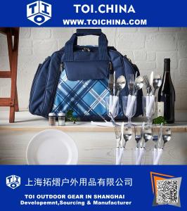 6-persoons Deluxe Picnic Holdall-tas