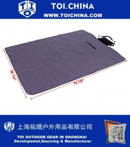 Outdoor draagbare picknick deken zandbestendig strand mat deken met verstelbare riem