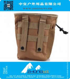 Tactical MOLLE Folding Ammo Magazine Dump Pouch Drop Down Mag Utility Bag