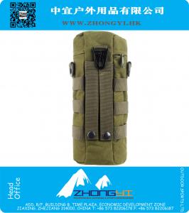 Mens Molle System Outdoor Army Fans Tactische Militaire Tas Ronde Ketel Tas voor Sport Camping Wandelen Reizen