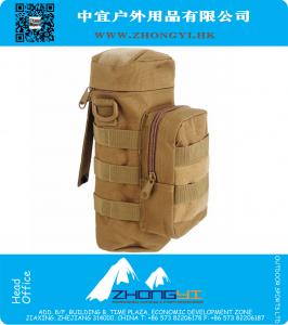 Mens Molle System Outdoor Army Fans Tactische Militaire Tas Ronde Ketel Tas voor Sport Camping Wandelen Reizen