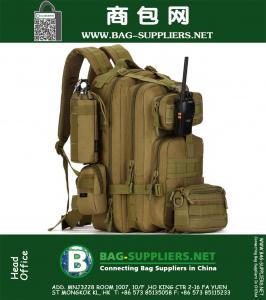 30L Al Aire Libre Molle 3P Tad Militar Táctico Que Acampa Senderismo Trekking Mochila Deporte Viajar Mochila Bolsas Impermeable 1000D Nylon