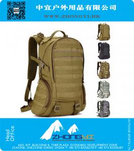 35L Impermeable Camping Molle Tactical Mochila Militar 3 P Mochila Gimnasio Trekking Ripstop Woodland Al Aire Libre Equipo Táctico para hombres