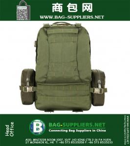 Armée de 36L Molle Sacs à dos tactique Assaut Sac de combat Sports de plein air Randonnée Camping Double-épaule Sac de Voyage