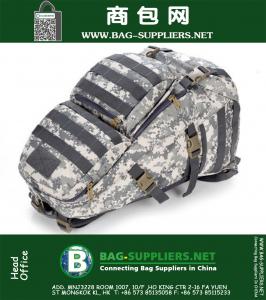 3D 50L Открытый тактический ударный рюкзак Военный рюкзак Рюкзак Армия Водонепроницаемый нейлоновый рюкзак