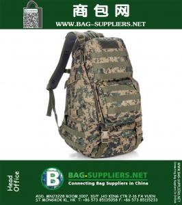 Zaino tattico 3D 50L Outdoor Assault Zaino militare Zaino Zaino da viaggio impermeabile in nylon impermeabile