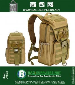 3D камуфляж сундук сумка Открытый военный тактический плече сумка Мужская водонепроницаемый кемпинг Путешествия Велоспорт Sling Bolso Back Pack