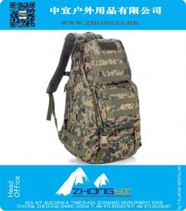 3D Мужчины Женщины Unisex Открытый Военный Тактический рюкзак CampHiking Сумка Рюкзак 45L MOLLE Большой Большой Эргономичный Механизм