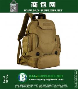 40L impermeable al aire libre MOLLE mochila táctica militar que acampa yendo de excursión deporte multifunción mochila de nylon de alta calidad