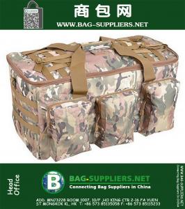 50L 600D Нейлон Военный рюкзак Открытый Большая емкость Нападение Рюкзак Multiuse Trekking Camping Тактические рюкзаки
