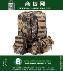 50L MOLLE Outdoor Military Tactical Backpack Camping Hiking Bag Trekking Sports Rucksack