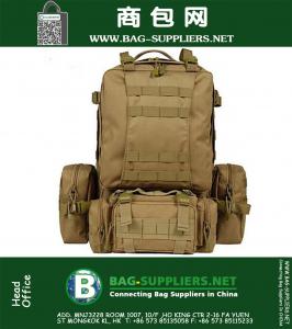 50L Mille Molle Tactical Assault Mochilas Mochila Bolsa de Camping al aire libre