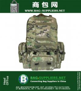 50L Molle tactique assaut extérieur militaire sacs à dos sac à dos sac de camping