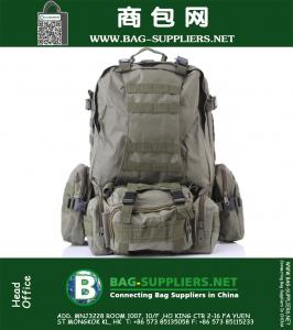 50L Molle Tactical Assault Наружные военные рюкзаки Рюкзак походы Походная сумка Большая Эми путешествие назад пакет