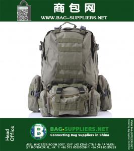 50L Molle Tactical Assault Outdoor Zaini militari Zaino da escursione Borsa da campeggio Grande Amy zaino da viaggio