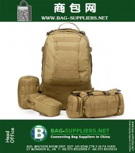 50L Molle Tactical Assault Mochilas militares ao ar livre tactical Hiking Mochila Camping Bag