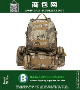 50L Molle Tactique Militaire Extérieure Molle Assaut Tactique Sac À Dos Sac À Dos Randonnée Camping Sac