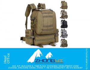 50L Outdoor Voyage Militaire Tactique Sac À Dos Molle Système Sac Life Saver Bug Out Sac Survie Carry Assault tactique Sac