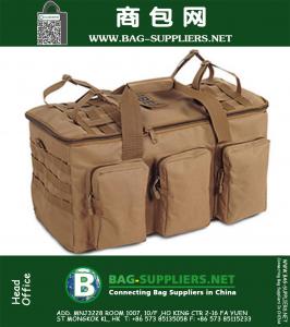 55L Sıcak Askeri Taktik Sırt Çantası Yürüyüş Kampı Daypack Omuz Çantası Erkekler yürüyüş Sırt çantası arka paketi