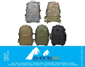 5 Colors Outdoor Molle 3D Military Tactical Backpack Rucksack Bag 40L for Camping Traveling Hiking Trekking