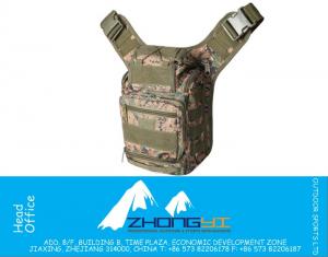 600D waterdichte Oxford militaire heuptas Molle grote zadeltas Mannen en vrouwen Tactische Camouflage Messenger cameratas