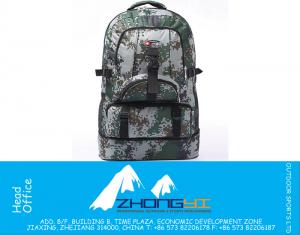 Mochila de acampamento exterior para homens grandes de 60L Sacos de viagem táticos militares