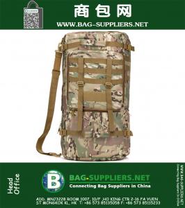 60l Large Outdoor Hiking Military Tactical Daypack Backpack Knapsack Rucksacks