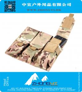 Bolso táctico militar del ejército del clip del clip de la bolsa de la revista de la pistola de la bolsa de la revista de Trigle del compartimiento