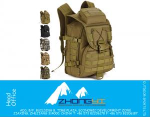 Exército Tactical Laptop Backpacks Camuflagem militar Viagens ao ar livre Caminhadas Camping Bag Sports Sacos de computador 1000D Nylon