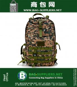 Mochila Outdoor Camping Caminhada Rucksack Molle Bagpack Nylon Sport Men's Travel Bags Militar Army Tactical Bucket