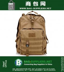 Mochila al aire libre que acampa que va de excursión la mochila Molle Bagpack Nylon Sport Bolsos de viaje de los hombres Militar Army Tactical Bucket