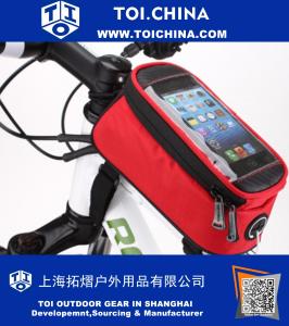 Bicycle Mobile Phone Holder Cycle Bike Iphone 6S Frame Pouch Bag Case