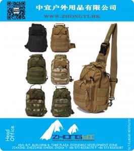 Borsa a tracolla trekking tattico militare in nylon resistente all'aria aperta regolabile in nylon resistente all'aria aperta